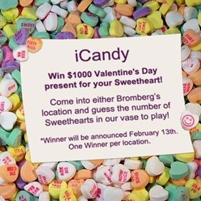 Brombergs Valentines Day contest