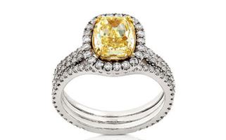 diamond ring yellow