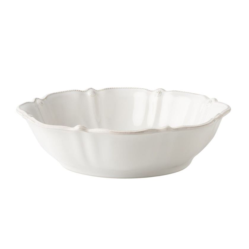 Photo of a white 13 inch serving bowl