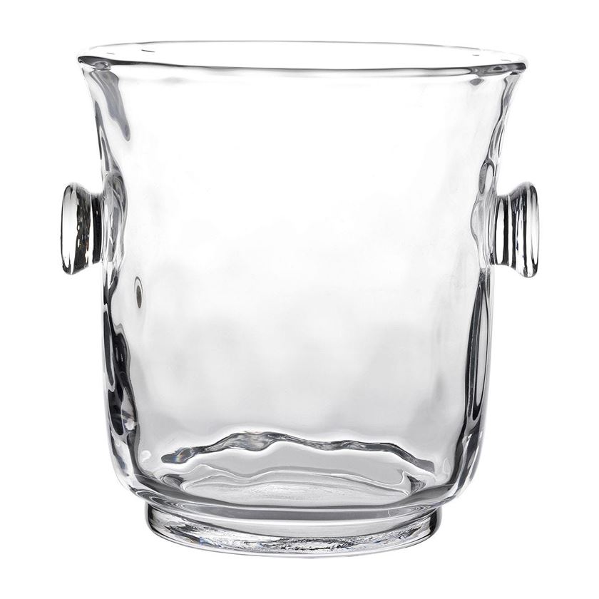 Photo of a clear carine champagne bucket