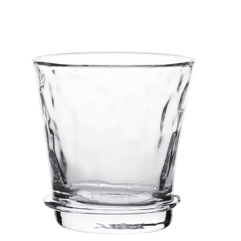 Photo of a clear carine tumbler glass