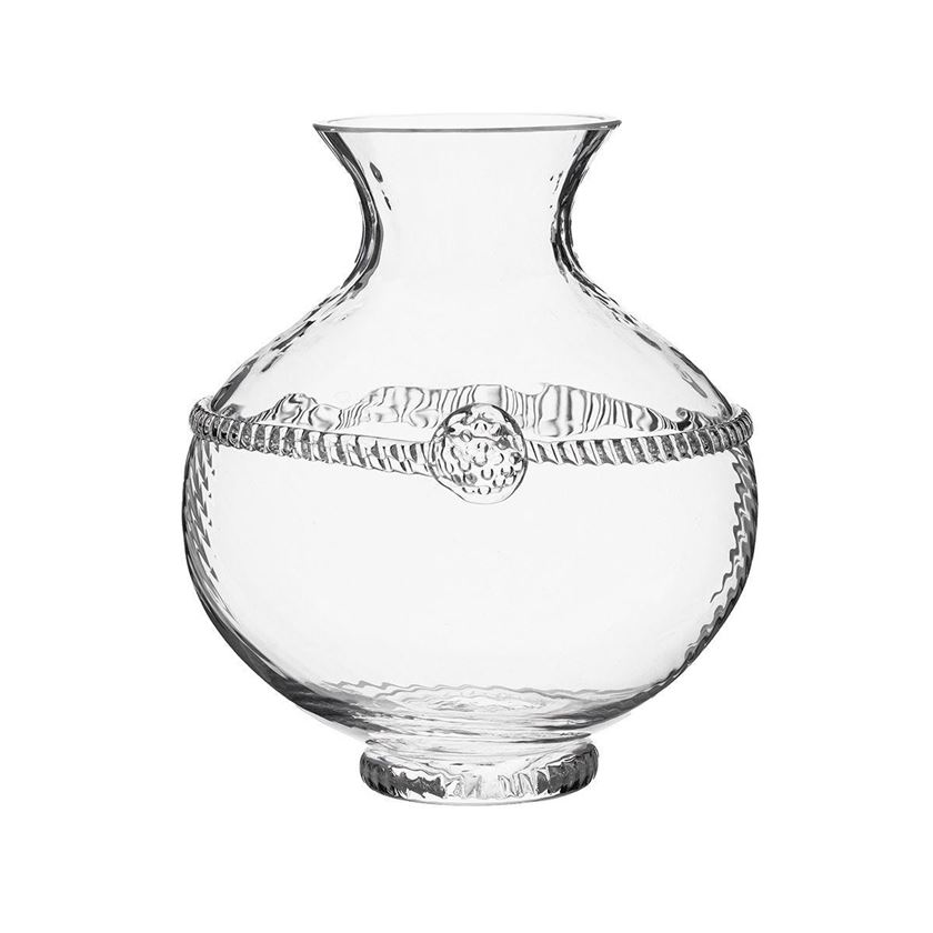 Photo of a clear vase