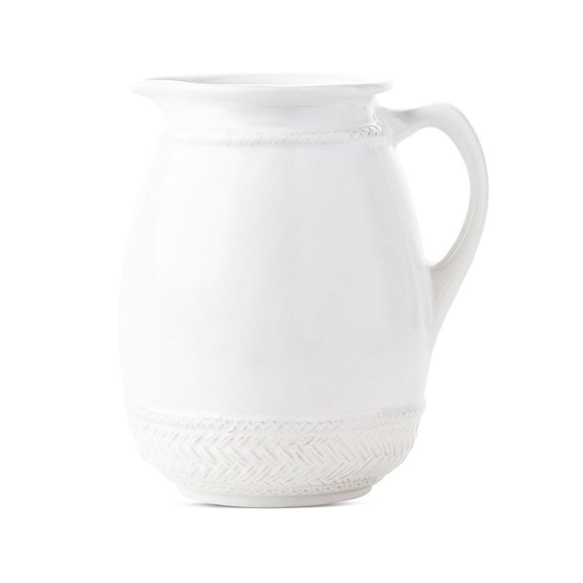 Photo of a white vase or pitcher