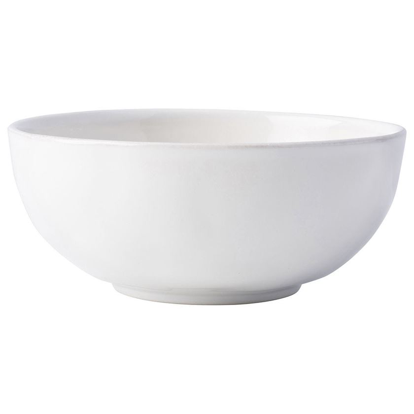 Photo of a white ice cream or cereal bowl