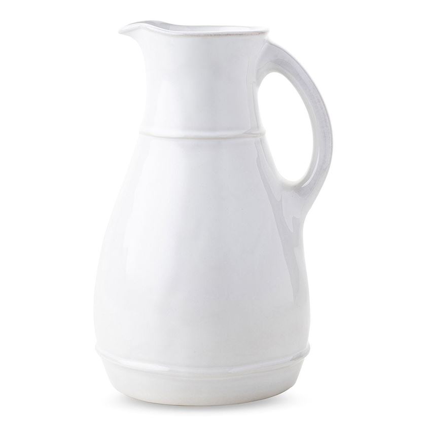 Photo of a white pitcher or vase