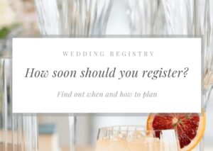 wedding registry after engagement