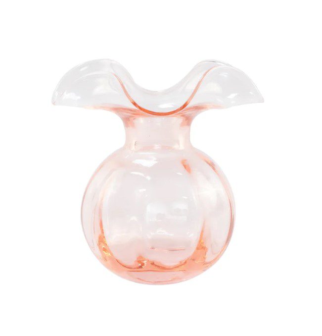 Vietri Hibiscus Bud Vase – Pink
