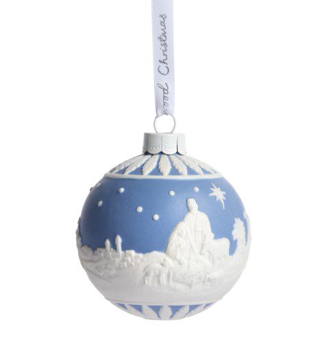 Wedgwood 2023 Nativity Bauble Ornament - Brombergs