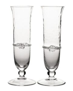 Juliska Graham Toasting Flutes, Set of 2
