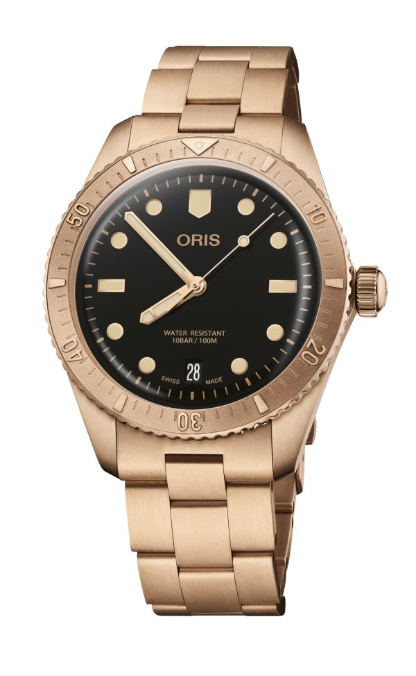 Oris Divers Sixty-Five Sepia luxury watch