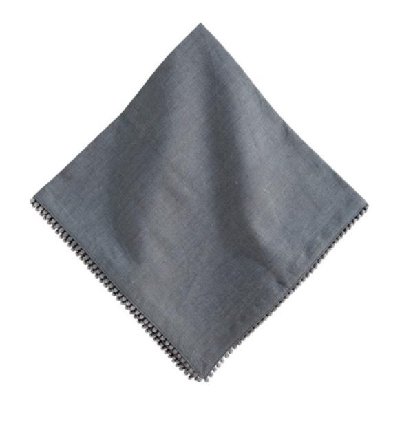 Juliska Berry Trim Napkin - Flint