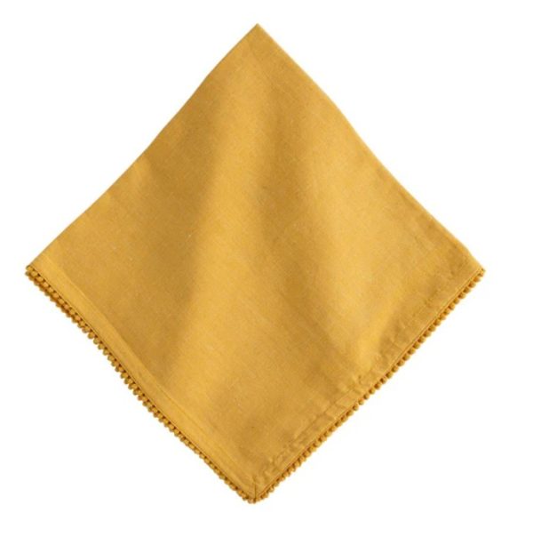 Juliska Berry Trim Napkin - Saffron