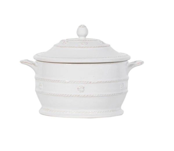 Juliska Berry & Thread Mini Cocotte - Whitewash