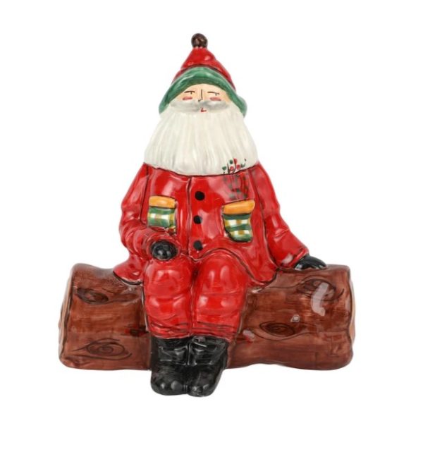 Vietri Old St. Nick Babbo Natale Figurine