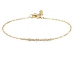 Bromberg's Signature Collection Diamond Bar Bracelet