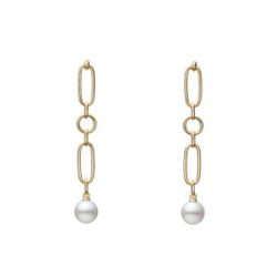 Mikimoto 7mm Akoya Pearl Drop Earrings