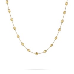 Marco Bicego Siviglia Collection Yellow Gold Medium Bead Necklace