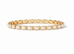Julie Vos Mykonos Bangle - Pearl