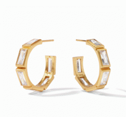 Julie Vos Medium Antonia Hoop - Clear