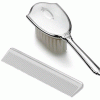 Girl's Sterling Silver Shield Brush and Comb Set