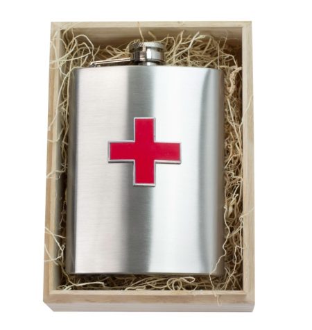 Salisbury Stainless Steel First Aid Flask