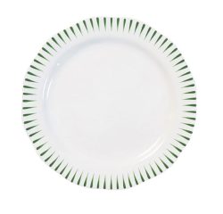 Juliska Sitio Stripe Dinner Plate - Basil