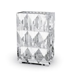 Baccarat Louxor Rectangular Vase - Clear