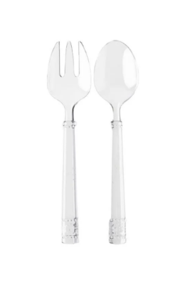 Juliska Isabella Acrylic Salad Server Set