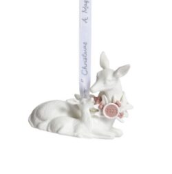 Wedgwood 2023 Baby's First Ornament - Pink