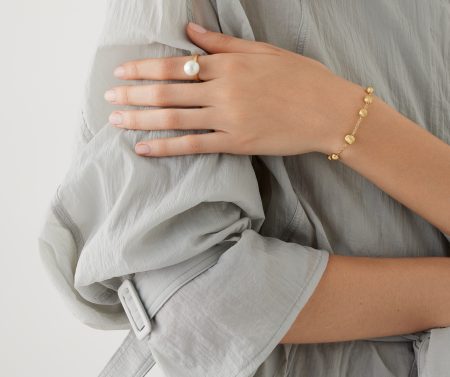 Marco Bicego Africa Yellow Gold Station Bead Bracelet - Image 3