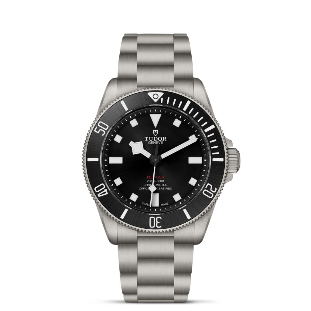 Pelagos 39 39mm grade 2 titanium case with satin finish - M25407N-0001 at Henne Jewelers