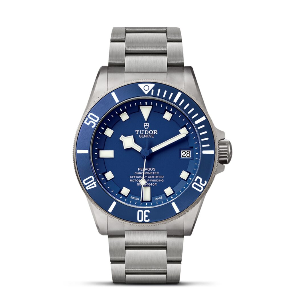 Pelagos 42mm titanium and steel case with satin finish - M25600TB-0001 at Henne Jewelers