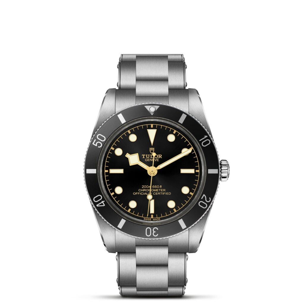 Black Bay 54 37mm stainless steel case with polished and satin finish - M79000N-0001 at Henne Jewelers