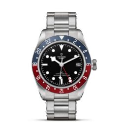 Black Bay GMT 41mm steel case with polished and satin finish - M79830RB-0001 at Henne Jewelers