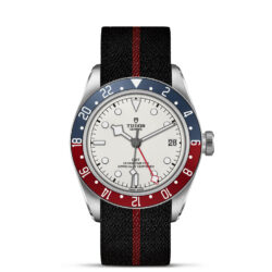 Black Bay GMT 41mm steel case with polished and satin finish - M79830RB-0012 at Henne Jewelers