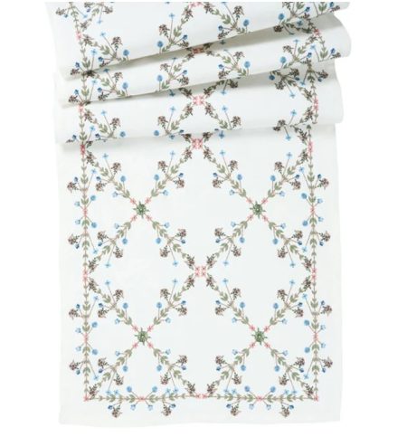 Juliska Villa Seville 18" x 90" Table Runner - Chambray