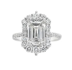 Bromberg's Signature Collection Emerald Diamond Ring