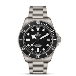 Pelagos Ultra 43mm titanium case with satin finish and helium escape valve - M2543C1A7NU-0001 at Henne Jewelers