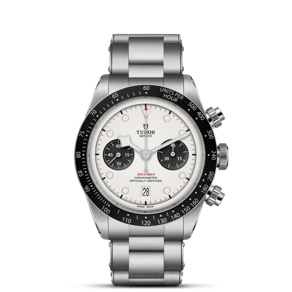 Black Bay Chrono 41mm stainless steel case with polished and satin-brushed finishes - M79360N-0012 at Henne Jewelers