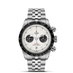 Black Bay Chrono 41mm stainless steel case with polished and satin-brushed finishes - M79360N-0014 at Henne Jewelers