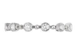 Sethi Couture Petit Bubble White Diamond Band