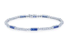 KWIAT Splendor Sapphire and Diamond Tennis Bracelet