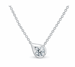 Hearts on Fire LU Droplet Diamond Necklace
