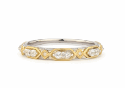 JudeFrances Mixed Metal Kite Lisse Stacker Band