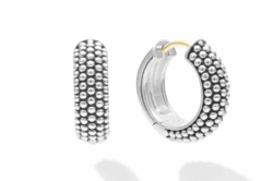 LAGOS Signature Caviar Huggie Earrings