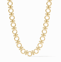 Julie Vos Bamboo Link Necklace