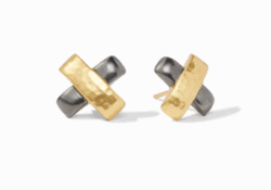 Julie Vos Catalina X Stud Earrings