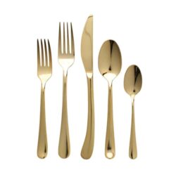 Vietri Settimocielo Five-Piece Place Setting - Gold