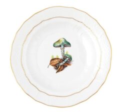 Herend Mushroom Luncheon Plate - Motif #6