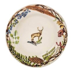 Juliska Forest Walk Stag Salad Plate